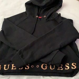 GUESS Cropped Hoodie